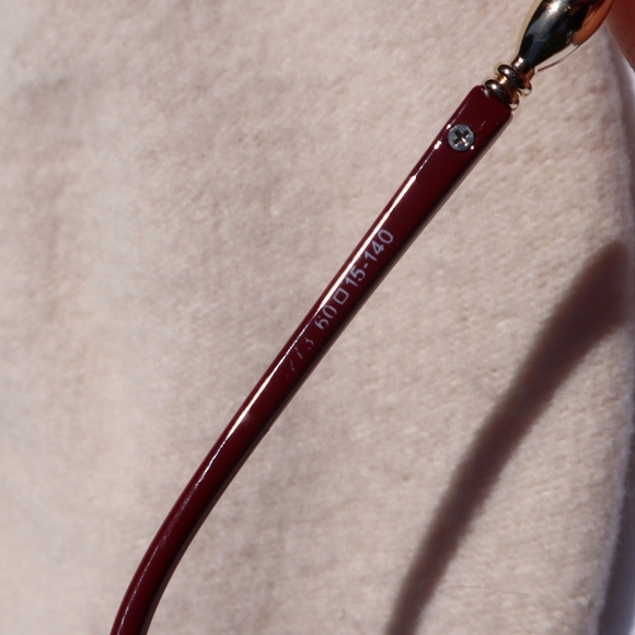 ☆SOLD☆ Designer Retro Sunglasses - Picture 3 of 5